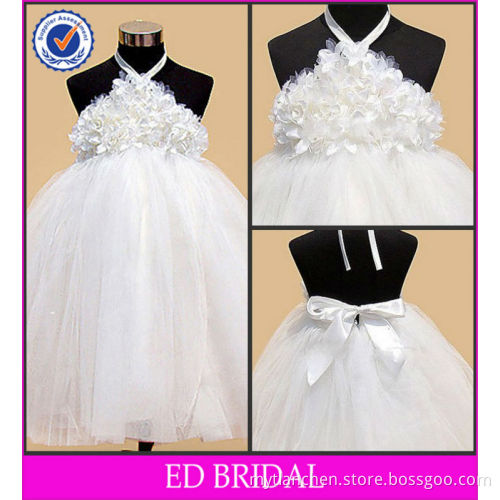 ZC1029 Real Sample Ankle Length Ball Gowns For Little Girls